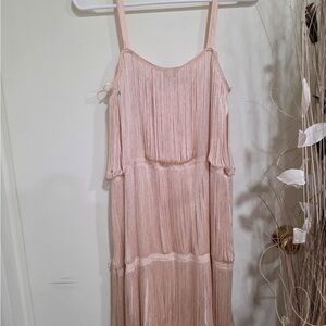 H&M Strapless Blush Dress